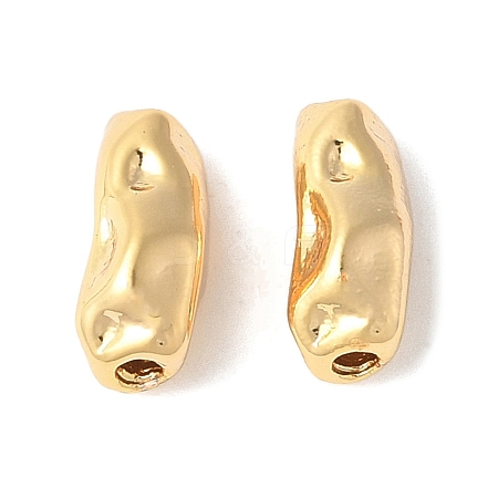 Nuggets Brass Beads KK-U064-19C-G-1