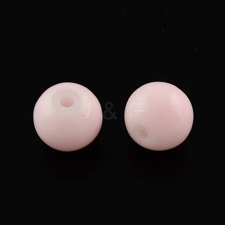 Painted Glass Beads Strands X-DGLA-S071-4mm-B2-1