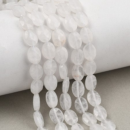 Natural Quartz Crystal Beads Strands G-H349-A01-23-1