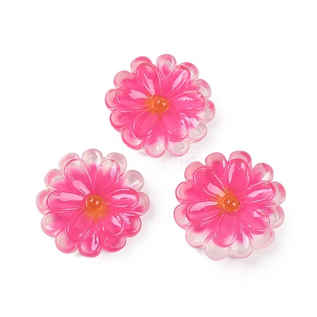 Flower Series Resin Cabochons LS-CRES-Q008-01A-1