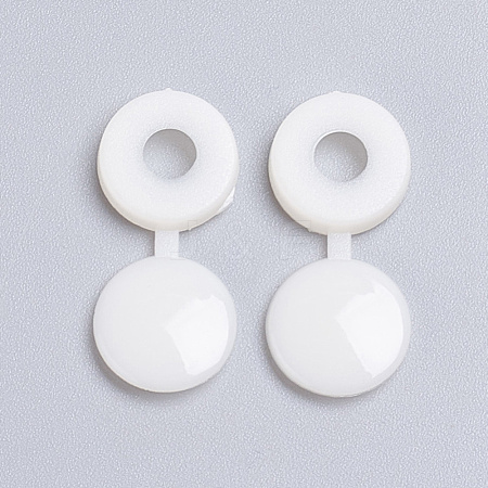 Plastic Hinged Screw Covers DIY-WH0164-65B-1