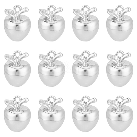 12Pcs Brass Charms KK-BC0015-09S-1