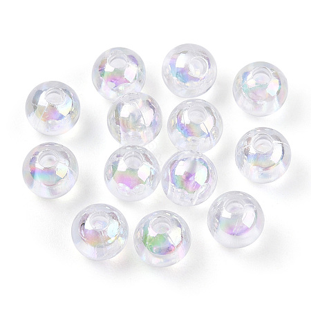 Transparent Acrylic Beads MACR-T046-01B-01-1