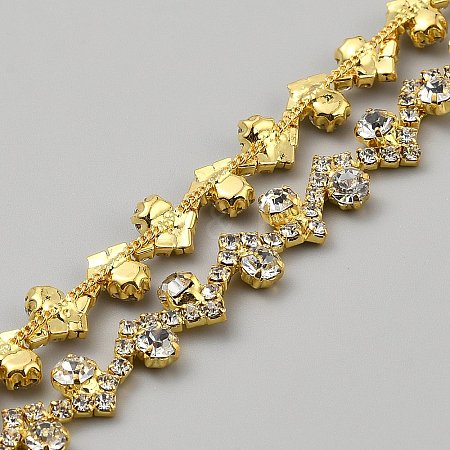 Glass Rhinestone Sewing Ornament Accessories DIY-WH0671-039B-1