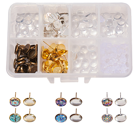 SUNNYCLUE DIY Earring Making DIY-SC0005-62-8mm-1