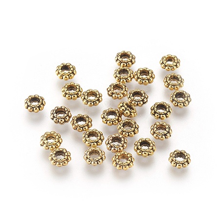Tibetan Style Alloy Spacer Beads LS-GLF1565Y-NF-1