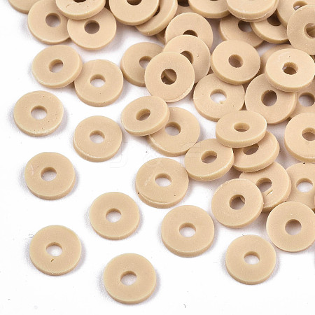 Handmade Polymer Clay Beads CLAY-Q251-4.0mm-67-1