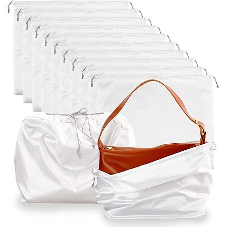 Satin Cloth Bags ABAG-WH0035-027-1