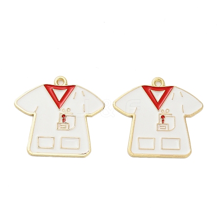 Alloy Enamel Pendants ENAM-G229-01G-02-1