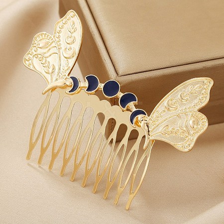 Alloy Wings Hair Combs PW-WG78D24-01-1