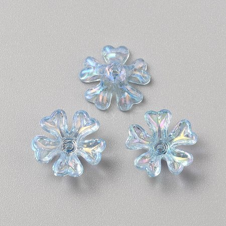 Plating Acrylic Beads OACR-CJC0007-06B-1