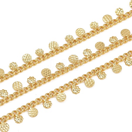 Brass Curb Chains CHC-P014-01D-G-1