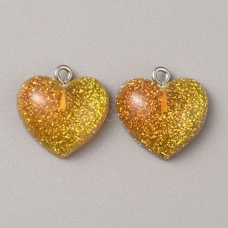 Transparent Resin Pendants CRES-TAC0010-05A-1