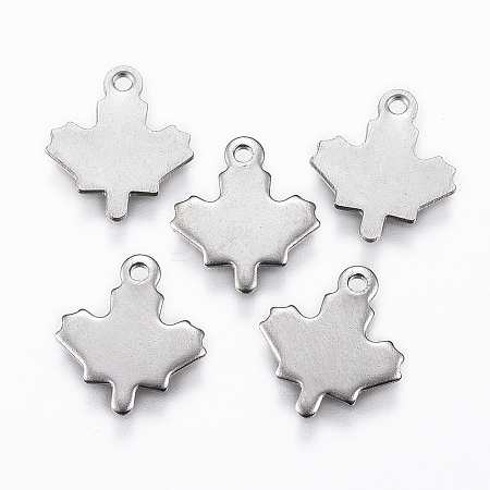 Tarnish Resistant Autumn Theme 304 Stainless Steel Charms LS-STAS-K154-34P-1