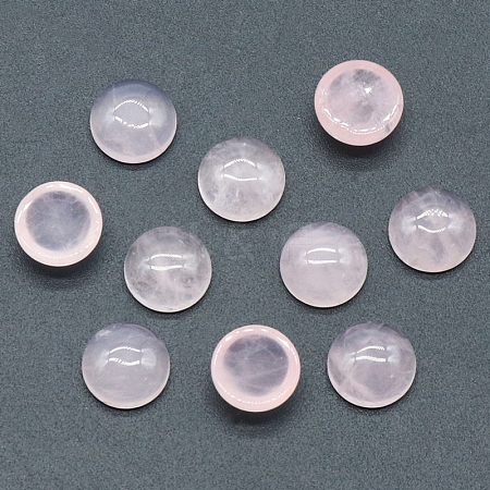 Natural Rose Quartz Cabochons PW-WG51238-08-1