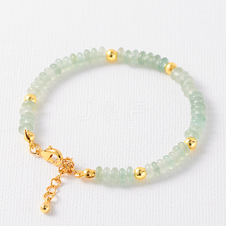 Simple Design Natural Aventurine Beaded Bracelets for Women JH7309-16-1