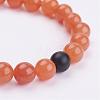 Natural Gemstone Beads Stretch Bracelets BJEW-JB02953-7