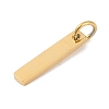 Ion Plating(IP) 304 Stainless Steel Pendants STAS-I311-14C-G-2