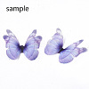 Polyester Fabric Wings Crafts Decoration X-FIND-S322-010C-06-3