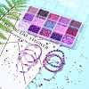 150G 15 Styles Baking Paint Glass Seed Beads SEED-FS0001-31B-8