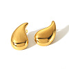 Stainless Steel Teardrop Stud Earrings XY8180-5