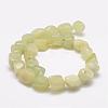 Natural Xiuyan Jade Bead Strands G-K153-D05-2