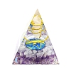 Orgonite Pyramid Resin Energy Generators PW-WG17641-06-1