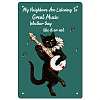 Rectangle Metal Iron Sign Poster AJEW-WH0157-325-1