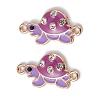 Alloy Enamel Connector Charms ENAM-I054-04D-1