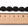 Dyed Natural Lava Rock Beads Strands G-A264-A02-01B-4