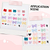 120Pcs 6 Styles Opaque Resin Cabochons CRES-SP0001-06-4