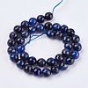 Natural Agate Round Beads Strand X-G-L084-10mm-27-2