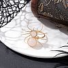 Natural Rose Quartz Beaded Finger Rings RJEW-TA00210-04-1
