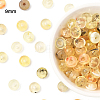 377Pcs 50G Transparent Acrylic Beads OACR-YW0003-77G-1