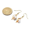 Natural Pearl Pendant Necklace & Dangle Earrings X-SJEW-JS01276-6