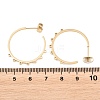 304 Stainless Steel Stud Earring Findings STAS-C182-01C-G-3