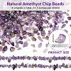 ARRICRAFT Natural Amethyst Chip Beads Strands G-AR0002-79-2