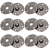 10Pairs Alloy Snap Buttons FIND-CY0001-53B-1
