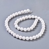 Natural Mashan Jade Beads Strands G-K245-01J-8mm-3