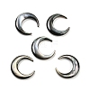 Natural Black Lip Shell Cabochons SSHEL-P015-80B-20MM-01-1