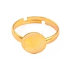 Adjustable Brass Finger Rings Components KK-WH0054-22C-G-1