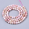 Natural Pink Opal Beads Strands G-R462-018C-AB-2