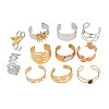 Stainless Steel & Brass Cuff Bangles SA-XCP0001-04-1