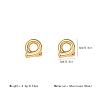 304 Stainless Steel Stud Earrings for Women MG2495-5