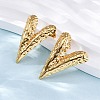 304 Stainless Steel Stud Earrings for Women EJEW-L296-016G-01-3