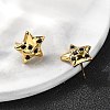 304 Stainless Steel Stud Earrings EJEW-F361-16G-5