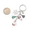 Alloy Enamel Brass Bell Keychains KEYC-TA00039-3