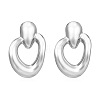 Stainless Steel Stud Earrings PW-WGF1870-02-1