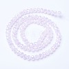 Electroplate Glass Beads Strands EGLA-A034-J6mm-B04-2