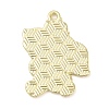 Alloy Enamel Pendants ENAM-C015-02B-G-2